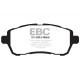 Brzdy EBC Auto Predné brzdové dosky EBC Ultimax OEM Replacement DPX2002 | ebc-brzdy.sk