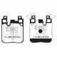 Brzdy EBC Auto Zadné brzdové dosky EBC Ultimax OEM Replacement DPX2133 | ebc-brzdy.sk