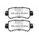 Brzdy EBC Auto Zadné brzdové dosky EBC Ultimax OEM Replacement DPX2135 | ebc-brzdy.sk