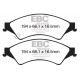 Brzdy EBC Auto Predné brzdové dosky EBC Ultimax OEM Replacement DPX2140 | ebc-brzdy.sk