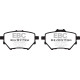 Brzdy EBC Auto Zadné brzdové dosky EBC Ultimax OEM Replacement DPX2196 | ebc-brzdy.sk