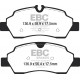Brzdy EBC Auto Zadné brzdové dosky EBC Ultimax OEM Replacement DPX2222 | ebc-brzdy.sk