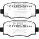 Brzdy EBC Auto Zadné brzdové dosky EBC Ultimax OEM Replacement DPX2237 | ebc-brzdy.sk