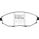 Brzdy EBC Auto Predné brzdové dosky EBC Greenstuff 2000 Sport DP21750 | ebc-brzdy.sk