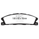 Brzdy EBC Auto Predné brzdové dosky EBC Greenstuff 2000 Sport DP21886 | ebc-brzdy.sk