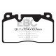 Brzdy EBC Auto Predné brzdové dosky EBC Greenstuff 2000 Sport DP22168 | ebc-brzdy.sk
