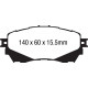Brzdy EBC Auto Predné brzdové dosky EBC Greenstuff 2000 Sport DP22170 | ebc-brzdy.sk