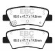 Brzdy EBC Auto Zadné brzdové dosky EBC Greenstuff 2000 Sport DP22188 | ebc-brzdy.sk