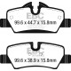 Brzdy EBC Auto Zadné brzdové dosky EBC Greenstuff 2000 Sport DP22228 | ebc-brzdy.sk