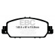 Brzdy EBC Auto Predné brzdové dosky EBC Greenstuff 2000 Sport DP23014 | ebc-brzdy.sk
