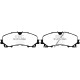 Brzdy EBC Auto Predné brzdové dosky EBC Greenstuff 2000 Sport DP23036 | ebc-brzdy.sk