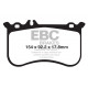 Brzdy EBC Auto Predné brzdové dosky EBC Redstuff Ceramic DP32138C | ebc-brzdy.sk