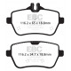 Brzdy EBC Auto Zadné brzdové dosky EBC Redstuff Ceramic DP32180C | ebc-brzdy.sk