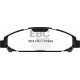 Brzdy EBC Auto Predné brzdové dosky EBC Redstuff Ceramic DP33039C | ebc-brzdy.sk