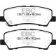 Brzdy EBC Auto Zadné brzdové dosky EBC Redstuff Ceramic DP33043C | ebc-brzdy.sk