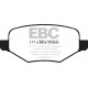 Brzdy EBC Auto Zadné brzdové dosky EBC Yellowstuff Street + Track DP41826R | ebc-brzdy.sk