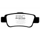 Brzdy EBC Auto Zadné brzdové dosky EBC Yellowstuff Street + Track DP41952R | ebc-brzdy.sk