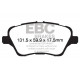 Brzdy EBC Auto Predné brzdové dosky EBC Yellowstuff Street + Track DP42149R | ebc-brzdy.sk
