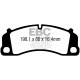 Brzdy EBC Auto Predné brzdové dosky EBC Yellowstuff Street + Track DP42206R | ebc-brzdy.sk