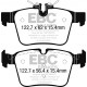 Brzdy EBC Auto Zadné brzdové dosky EBC Yellowstuff Street + Track DP42215R | ebc-brzdy.sk
