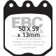 Brzdy EBC Auto EBC Yellowstuff Street + Track DP4056R | ebc-brzdy.sk