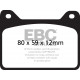 Brzdy EBC Auto EBC Yellowstuff Street + Track DP4057R | ebc-brzdy.sk