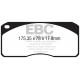 Brzdy EBC Auto EBC Yellowstuff Street + Track DP4070R | ebc-brzdy.sk