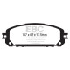 Brzdy EBC Auto Predné brzdové dosky EBC Elite Truck and SUV DP63030 | ebc-brzdy.sk