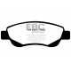Brzdy EBC Auto Predné brzdové dosky EBC Greenstuff 2000 Sport DP21597 | ebc-brzdy.sk