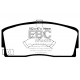 Brzdy EBC Auto Predné brzdové dosky EBC Greenstuff 2000 Sport DP2765 | ebc-brzdy.sk