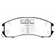 Brzdy EBC Auto Predné brzdové dosky EBC Greenstuff 2000 Sport DP2705 | ebc-brzdy.sk
