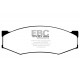 Brzdy EBC Auto Predné brzdové dosky EBC Greenstuff 6000 DP6538 | ebc-brzdy.sk