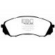 Brzdy EBC Auto Predné brzdové dosky EBC Greenstuff 2000 Sport DP21953 | ebc-brzdy.sk