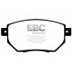 Brzdy EBC Auto Predné brzdové dosky EBC Greenstuff 6000 DP61659 | ebc-brzdy.sk