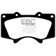 Brzdy EBC Auto Predné brzdové dosky EBC Elite Truck and SUV DP61657 | ebc-brzdy.sk
