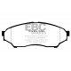 Brzdy EBC Auto Predné brzdové dosky EBC Greenstuff 6000 DP61347 | ebc-brzdy.sk