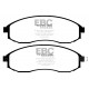 Brzdy EBC Auto Predné brzdové dosky EBC Greenstuff 6000 DP61489 | ebc-brzdy.sk