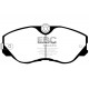 Brzdy EBC Auto Predné brzdové dosky EBC Greenstuff 2000 Sport DP2736 | ebc-brzdy.sk