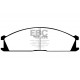 Brzdy EBC Auto Predné brzdové dosky EBC Greenstuff 2000 Sport DP2691 | ebc-brzdy.sk