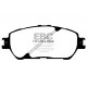 Brzdy EBC Auto Predné brzdové dosky EBC Greenstuff 2000 Sport DP21674 | ebc-brzdy.sk