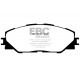 Brzdy EBC Auto Predné brzdové dosky EBC Greenstuff 6000 DP61792 | ebc-brzdy.sk
