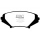 Brzdy EBC Auto Predné brzdové dosky EBC Redstuff Ceramic DP31665C | ebc-brzdy.sk