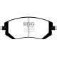 Brzdy EBC Auto Predné brzdové dosky EBC Redstuff Ceramic DP31661C | ebc-brzdy.sk
