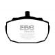 Brzdy EBC Auto Predné brzdové dosky EBC Yellowstuff Street + Track DP4243R | ebc-brzdy.sk