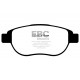 Brzdy EBC Auto Predné brzdové dosky EBC Yellowstuff Street + Track DP41375R | ebc-brzdy.sk