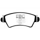 Brzdy EBC Auto Predné brzdové dosky EBC Yellowstuff Street + Track DP41234R | ebc-brzdy.sk