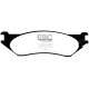 Brzdy EBC Auto Predné brzdové dosky EBC Yellowstuff Street + Track DP41638R | ebc-brzdy.sk