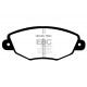 Brzdy EBC Auto Predné brzdové dosky EBC Yellowstuff Street + Track DP41322R | ebc-brzdy.sk