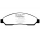 Brzdy EBC Auto Predné brzdové dosky EBC Yellowstuff Street + Track DP41705R | ebc-brzdy.sk