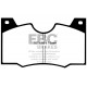 Brzdy EBC Auto Predné brzdové dosky EBC Yellowstuff Street + Track DP4188R | ebc-brzdy.sk